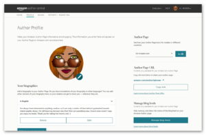Author Central Profile