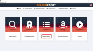 Publisher Rocket category search