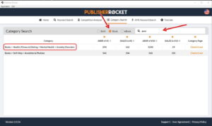 Publisher Rocket category search 2