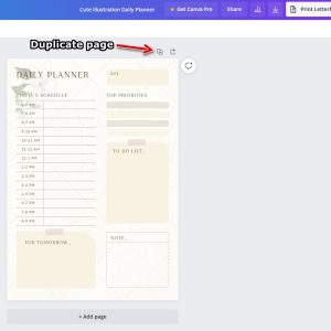Create A Planner Using Canva