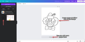 Canva add pages