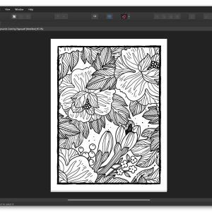 Colouring Book Using Paid Tools