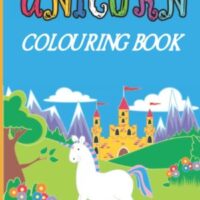 Unicorn colouring book