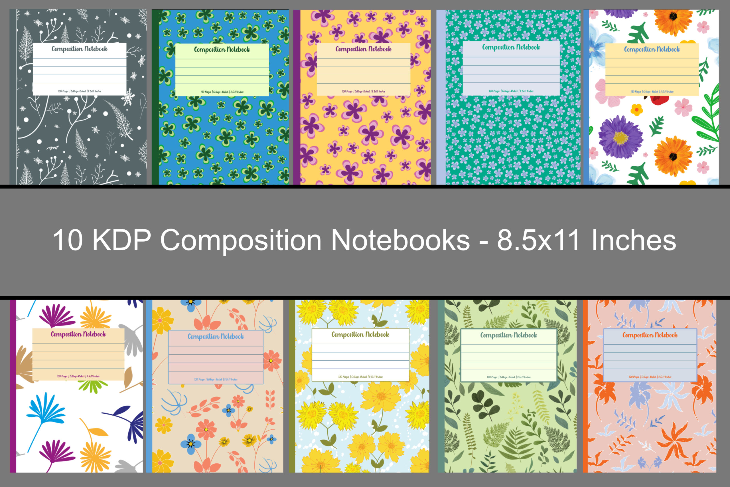 KDP Notebook Covers