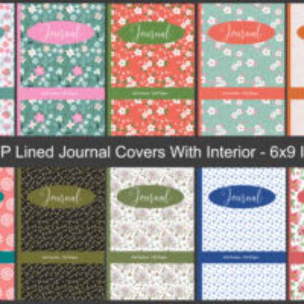 KDP Journal Covers with Interior (Digital)