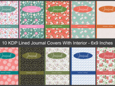 KDP Journal Covers with Interior (Digital)