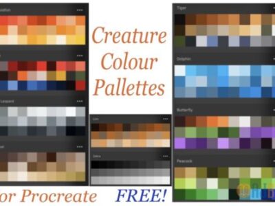 Creature Colour Palettes for Procreate