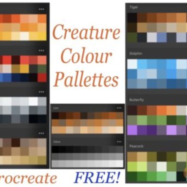 Creature Colour Palettes for Procreate