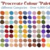 135 procreate colour palettes