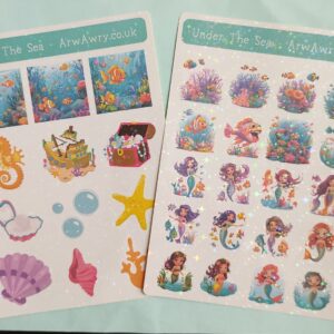 Under the Sea Mermaid Sticker Bundle - Free UK Delivery