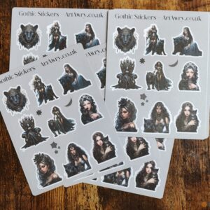 Gothic stickers