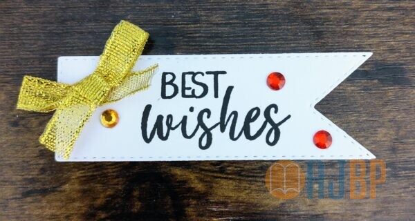 Banner die cut embellishments