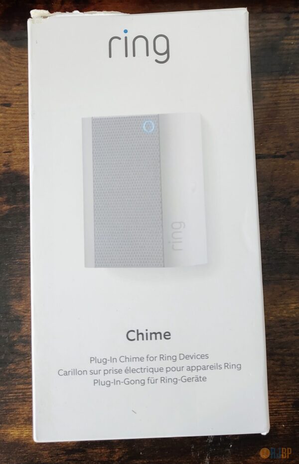 Ring doorbell and camera chime