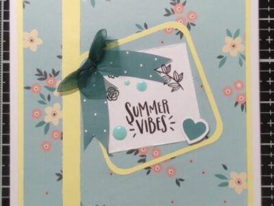 Summer Vibes Greeting Card