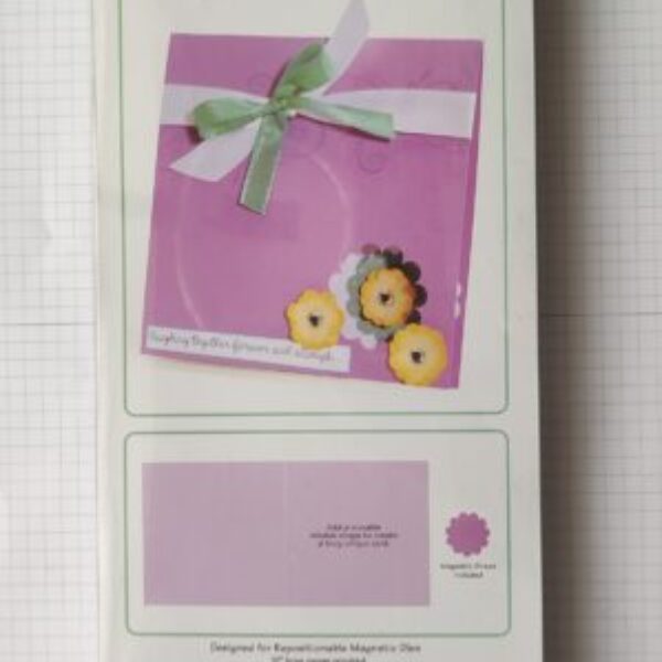 USED: Sizzix Card, Designer and Circle, Scallop #2