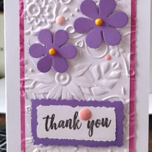 Colourful Thank-you Card