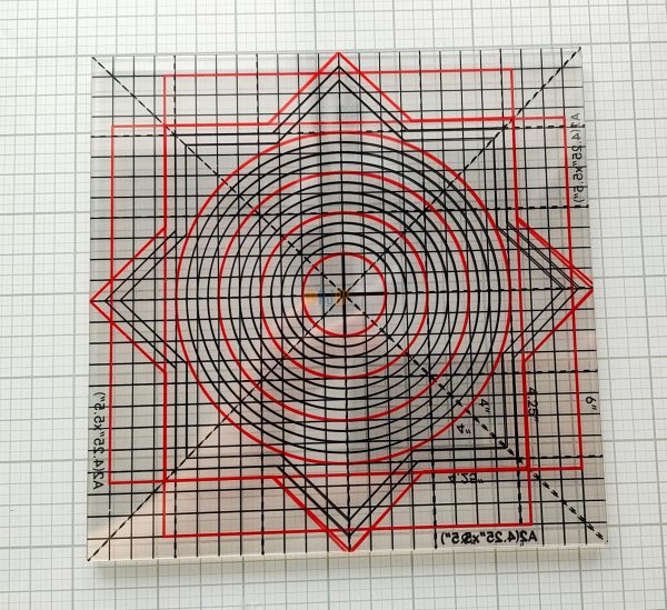 6"x6" Grip Mat & 4 Measuring Guides - Image 2