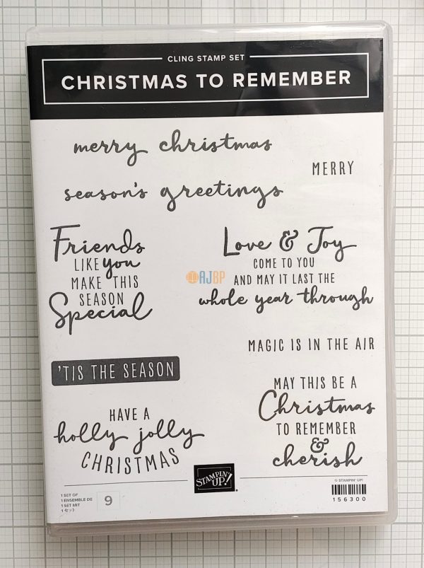 Stampin' Up Christmas to Remember Stamp Set