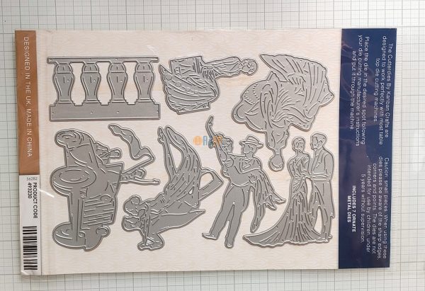 Roaring 20's Character Dies - Kanban Crafts Cutterdies - Image 2