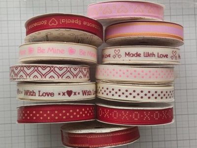 Dovecraft 'Love' Ribbon Collection