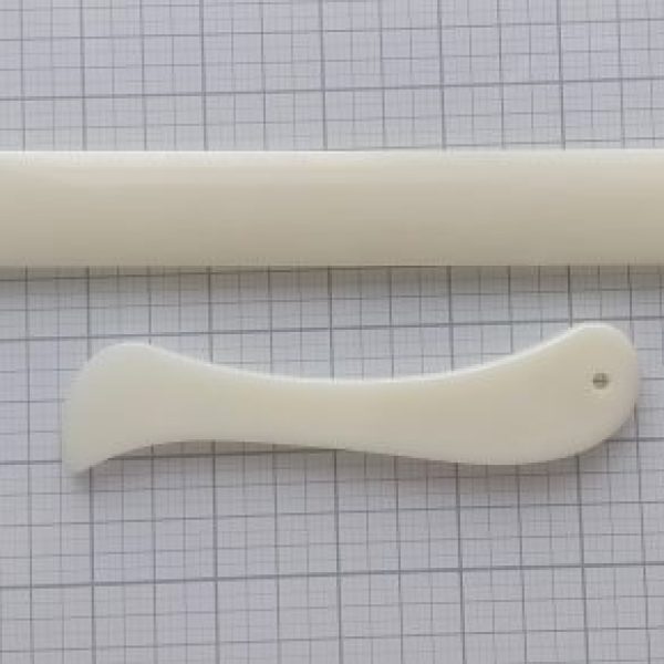 2-Piece Plastic 'Bone' Folder Set