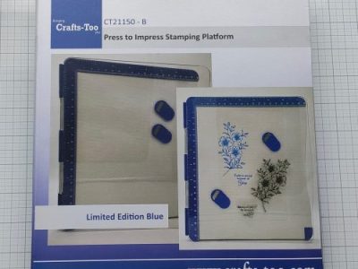 USED: Crafts Too Press to Impress Stamping Platform