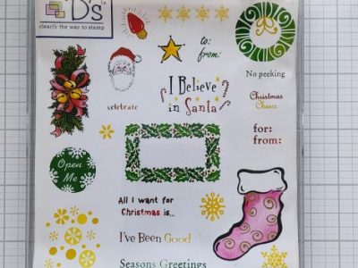 USED: Christmas Stamp Set