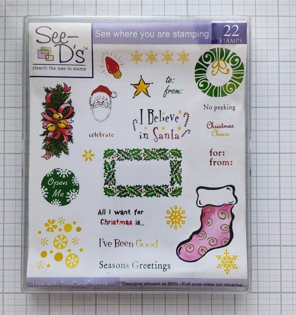 USED: Christmas Stamp Set