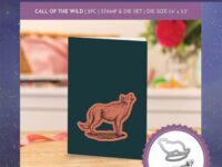 Bella Luna Stamp and Die - Wolf, Call of the Wild