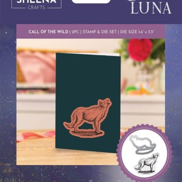 Bella Luna Stamp and Die - Wolf, Call of the Wild