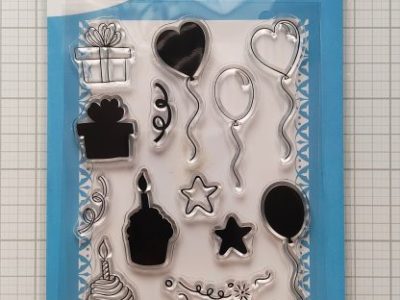 Creative Craft Products Celebration Clear Stamp Set