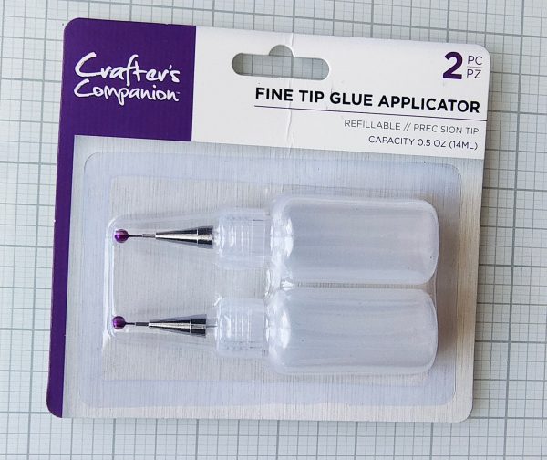 Fine-tip glue applicators