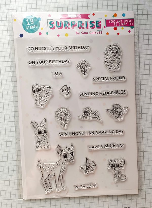 Made To Surprise Clear Stamp Set Woodland Scenes Animals