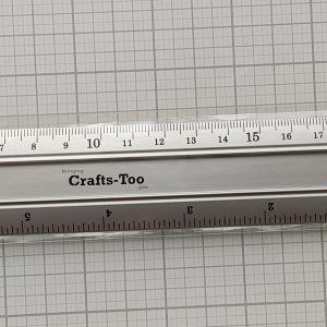 Aluminium ruler