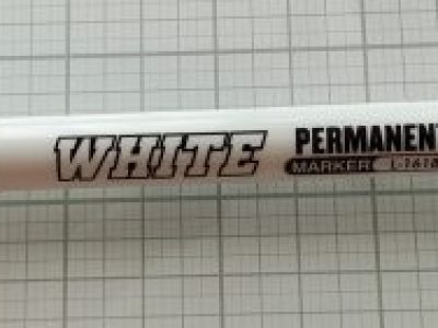 White Permanent Marker