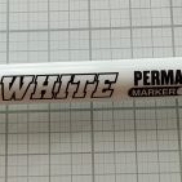 White Permanent Marker