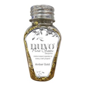 Nuvo Pure Sheen Sequins - Tonic Studios - Amber Gold