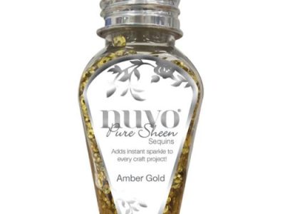 Nuvo Pure Sheen Sequins - Tonic Studios - Amber Gold