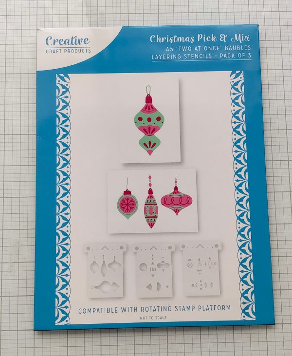 Christmas Baubles Layering Stencils