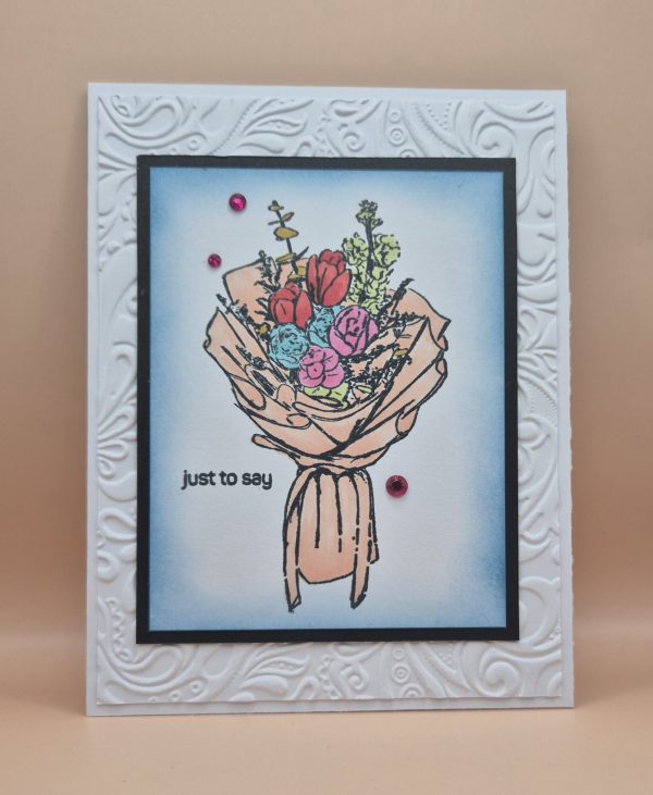 Bouquet card