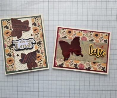 Quick card formula for using patterned papers