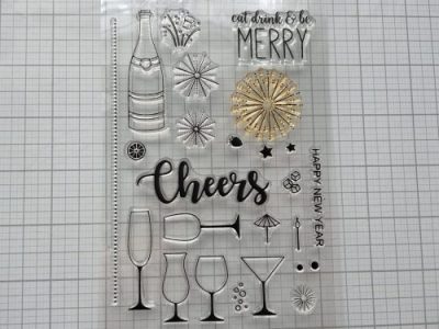 USED: Celebration stamp set