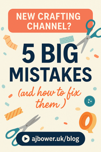 New Crafting Channel? Avoid These 5 Big Mistakes!