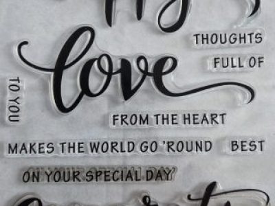 USED: Sentiment Stamps