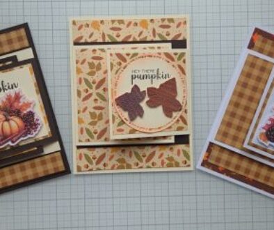 Overlapping fun fold card