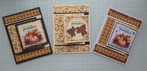 Overlapping fun fold card