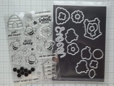 USED: Honey Bee Stamp & Die Set