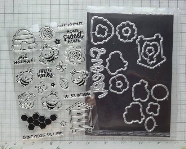 USED: Honey Bee Stamp & Die Set