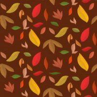Free autumn seamless pattern